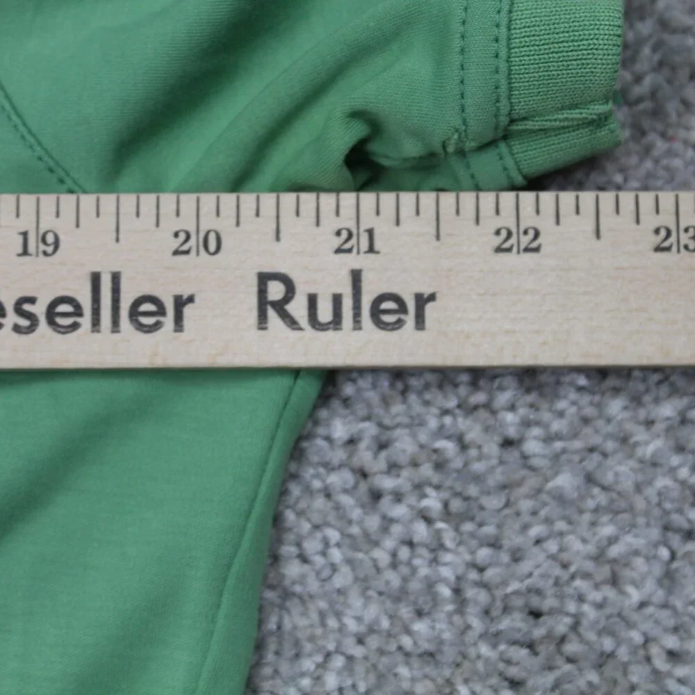 Banana Republic Polo Shirt Mens Medium Green 100% Cotton Short‎ Sleeve Pullover